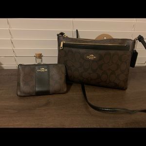 Coach Crossbody & matching wallet